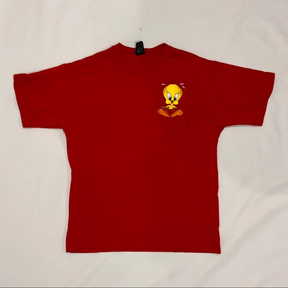 Warner Bros. Tops - Vintage Warner Bros Tweety Bird T Shirt